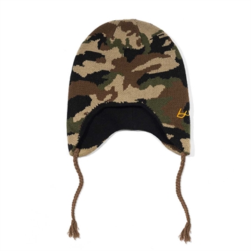 Butter Goods Earflap Beanie Woodland Camo
